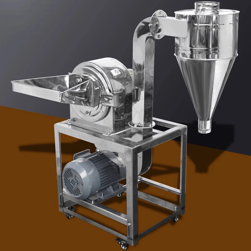 220 فولت/380 فولت تغذية معالجة الحبوب الذرة القمح ، وفول الصويا طحن الأرز مطحنة دقيق الذرة آلة طحن الحبوب ذاتية التحضير #2