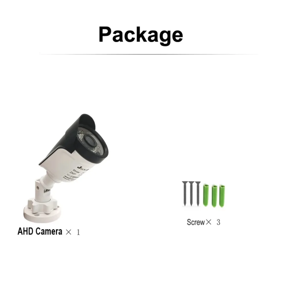 5MP 1080P AHD Sicherheitskamera Infrarot-Nachtsicht Wasserdicht für Außen- und Innenbereich CCTV-Überwachungsmonitor JIENUO – Detail 9
