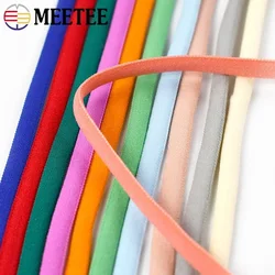 10/20 Metri 3mm/5mm Fascia Elastica In Nylon per Gancio Dell'orecchio Scarpe Corda Cavi Cinghia Nastro di Gomma FAI DA TE Fatti A Mano Accessorie