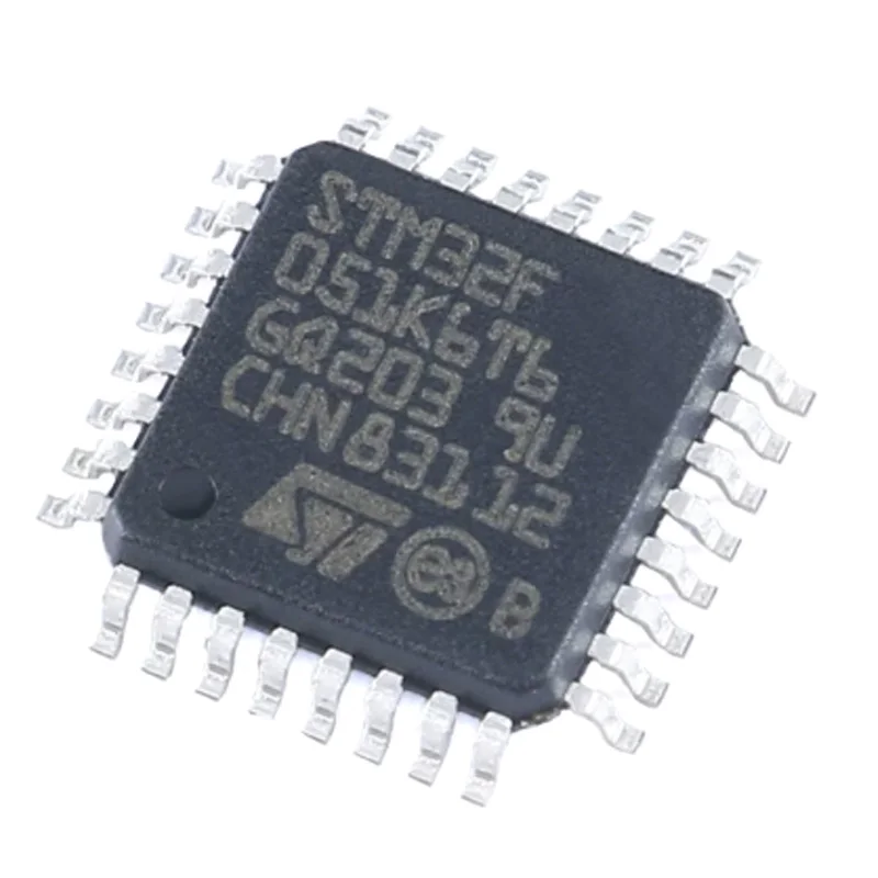 Brand New Original Stm32F051K6T6 Lqfp-32 Arm Cortex-M0 32-Bit Microcontroller-Mcu