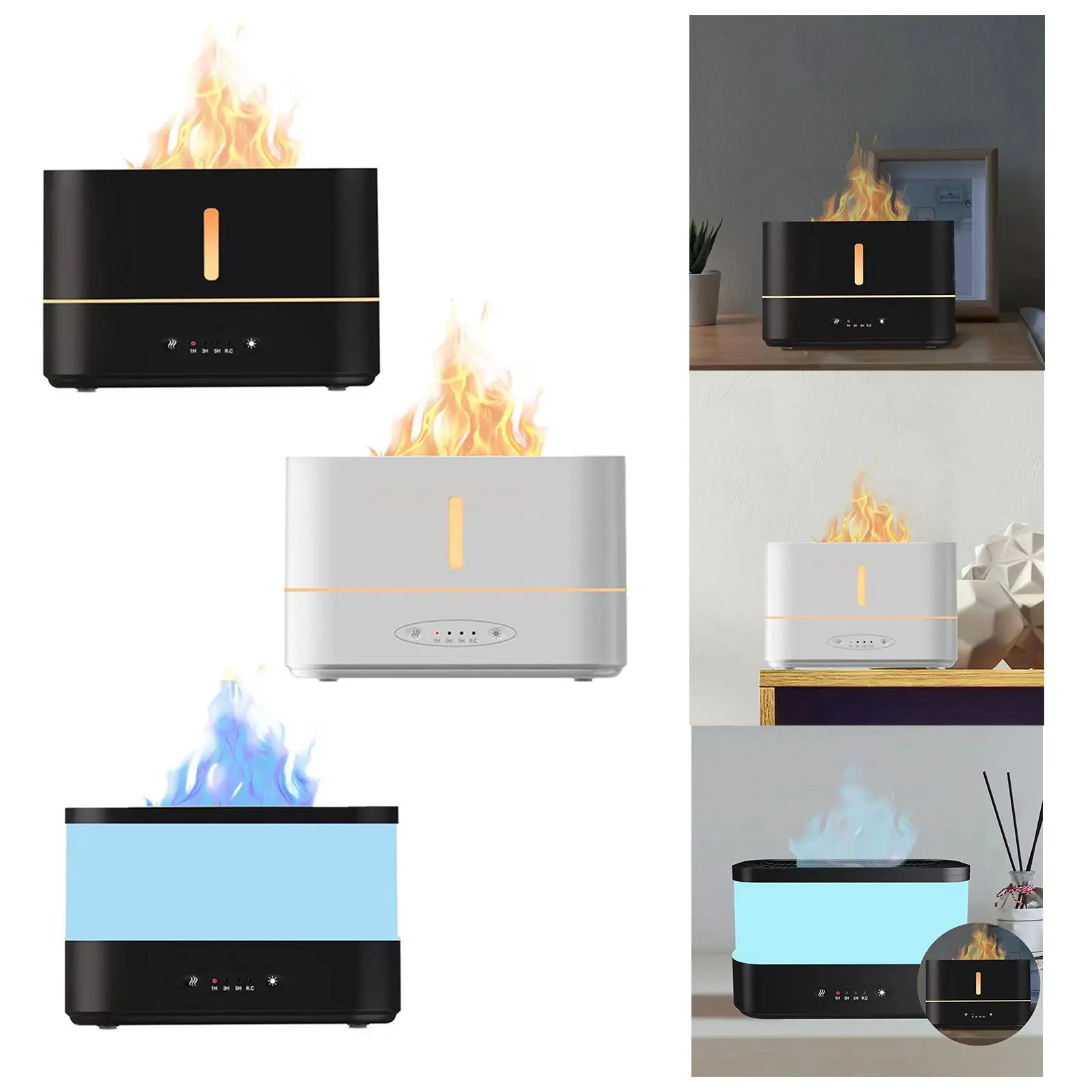 3D ночник, прохладный увлажнитель тумана, бесшумный USB для спальни, путешествия, детской комнаты