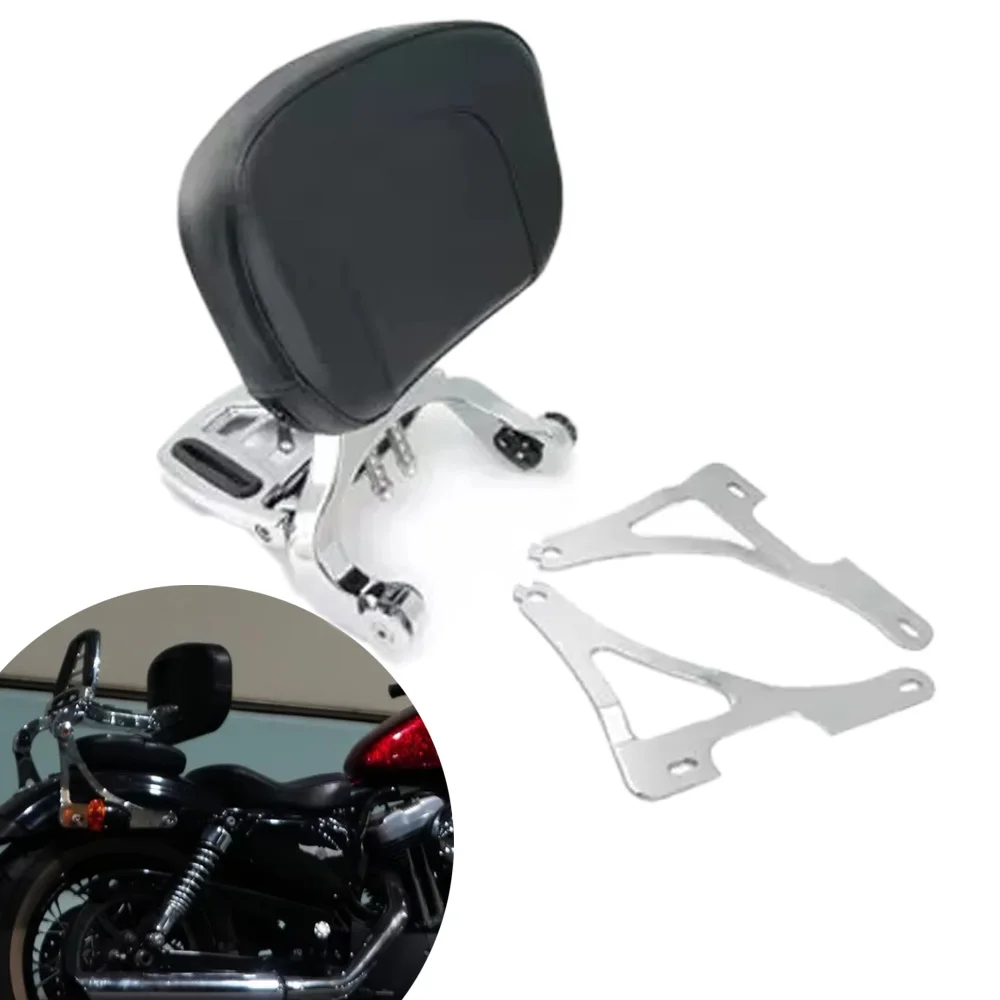 

Multi Purpose Passenger Backrest Rear Sissy Bar For Harley Sportster XL1200 883 2004-2025 Motorcycles Accessories