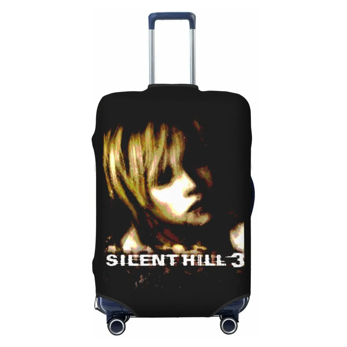 

Custom Horror Game Silent Hill 3 Luggage Cover Cute Suitcase Protector Covers Suit For 18-32 inch