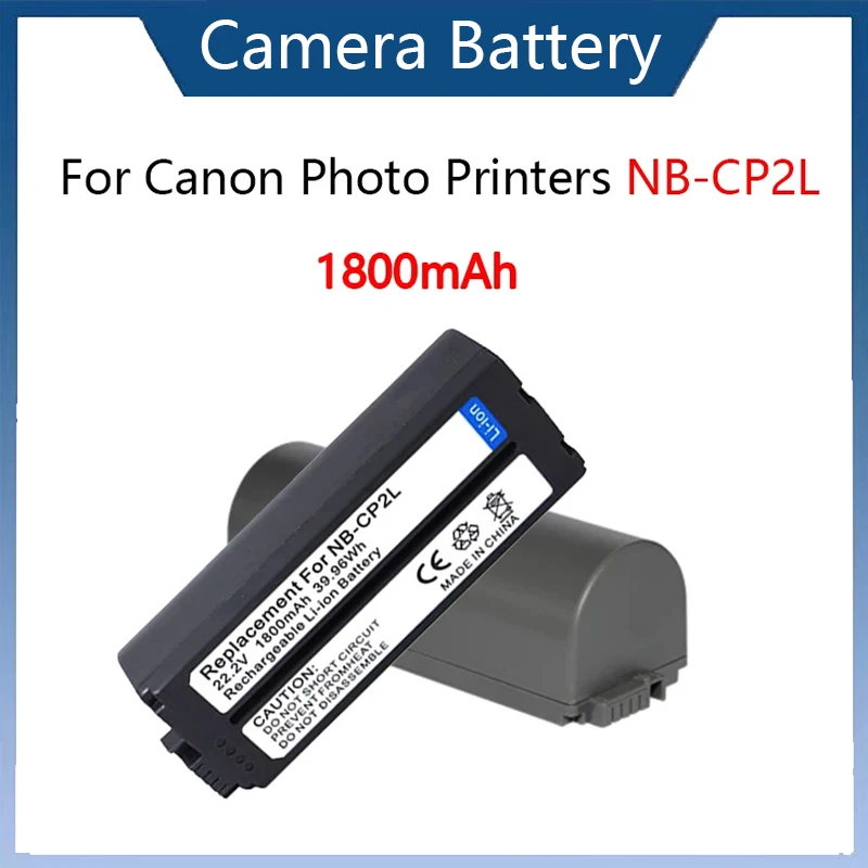 

1800mAh NB-CP2LH NB-CP2L Battery for Canon SELPHY NB-CP1L,CG-CP200 CP1300 CP1200 CP1500 CP910 CP900 CP800 CP790 CP780