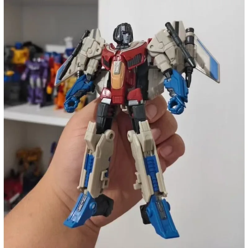 

Игрушки Hasbro Transformers: Фигурка Starscream Transformer ONE Origins, трансформирующаяся модель робота-самолета, подарки, коллекционные предметы