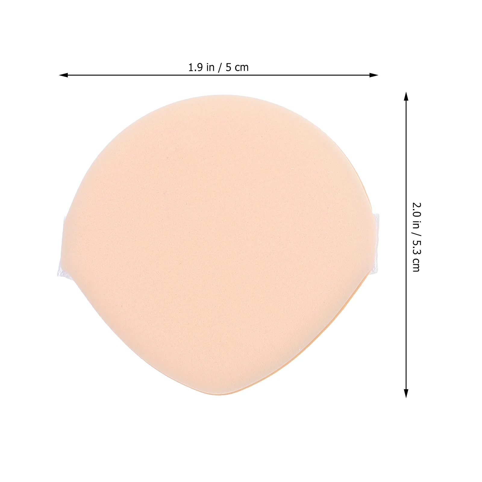 7 قطع من إسفنجات مكياج ناعمة لبودرة الوجه للنساء، وسادات لمرحلات المكياج للارتداء اليومي، ومساعدات تطبيق بلمسة نهائية طبيعية