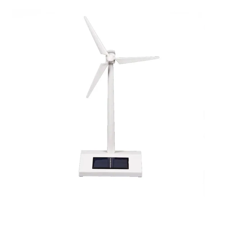Wind Turbine Science Kit with USB Charging & LED Lights, Creative DIY Desktop Ornament & Educational Gift for Students