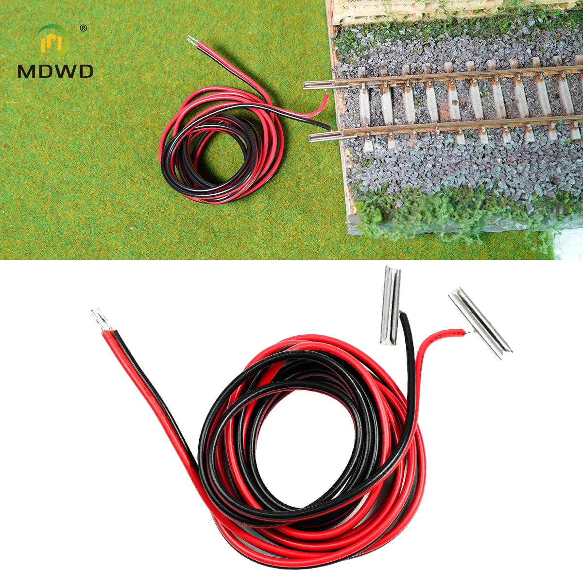 

Ho Scale Railway Track Controller Connection Line 1:87 Rail Join Wire Railway Train Accessories for Diy Model Making 1pc
