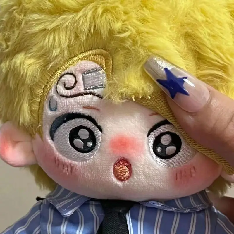 anime One Piece Sanji 20cm cotton doll decoration kawaii Soft plush doll Portable Peripheral toys accessories holiday gifts