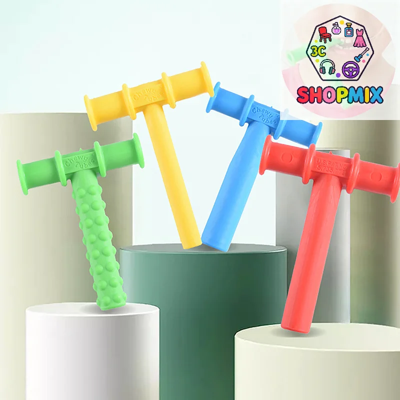

Kid Chewing Tube Speech Therapy Teeth Massager Children Talk Tools For Autism Sensory Speak Oral Muscle Rehabilitation Training