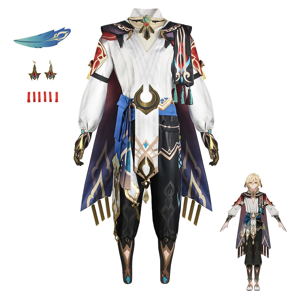 

Kavehcos Genshin Impact Cosplay Costume Xumi Architect Video Game Outfits Role Anime Performance Suit Comic Convention Clothes