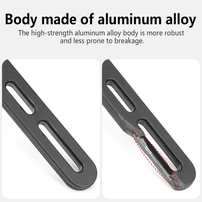 Universal Bike Computer Mount Aluminum Alloy 180° Adjustable Holder Compatible with Speedometer Light Camera for Road Bike image 6