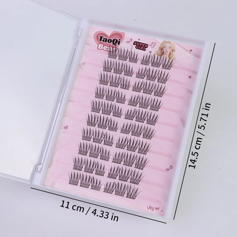 Naughty Bear ナチュラルスタイル グルーフリーつけまつげ 60束入り