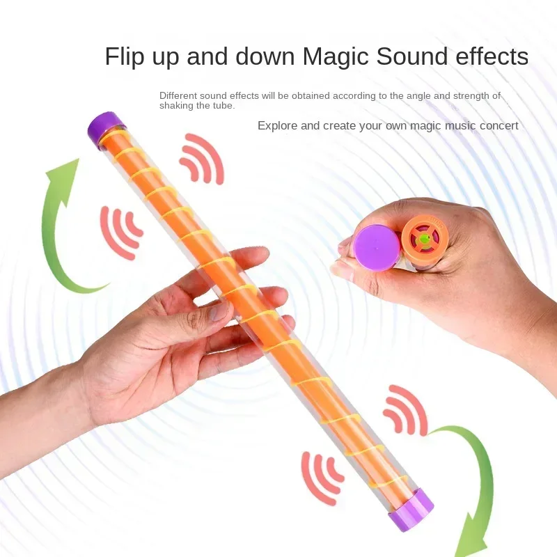 Halloween Magic Sound Stick Monster Whoosh Stick Sound Whistle Plastic Tube Fart Tube Prank Spoof Children\'s Toys