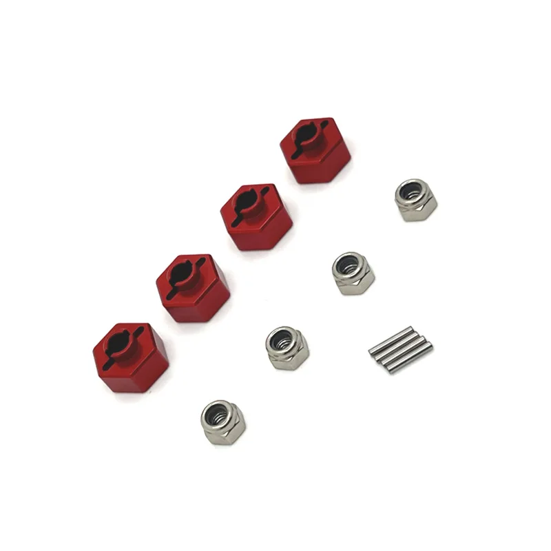 Metal Upgrade 12mm Coupling Lock Nut For MN Model 1/12 MN168 RC Car Parts