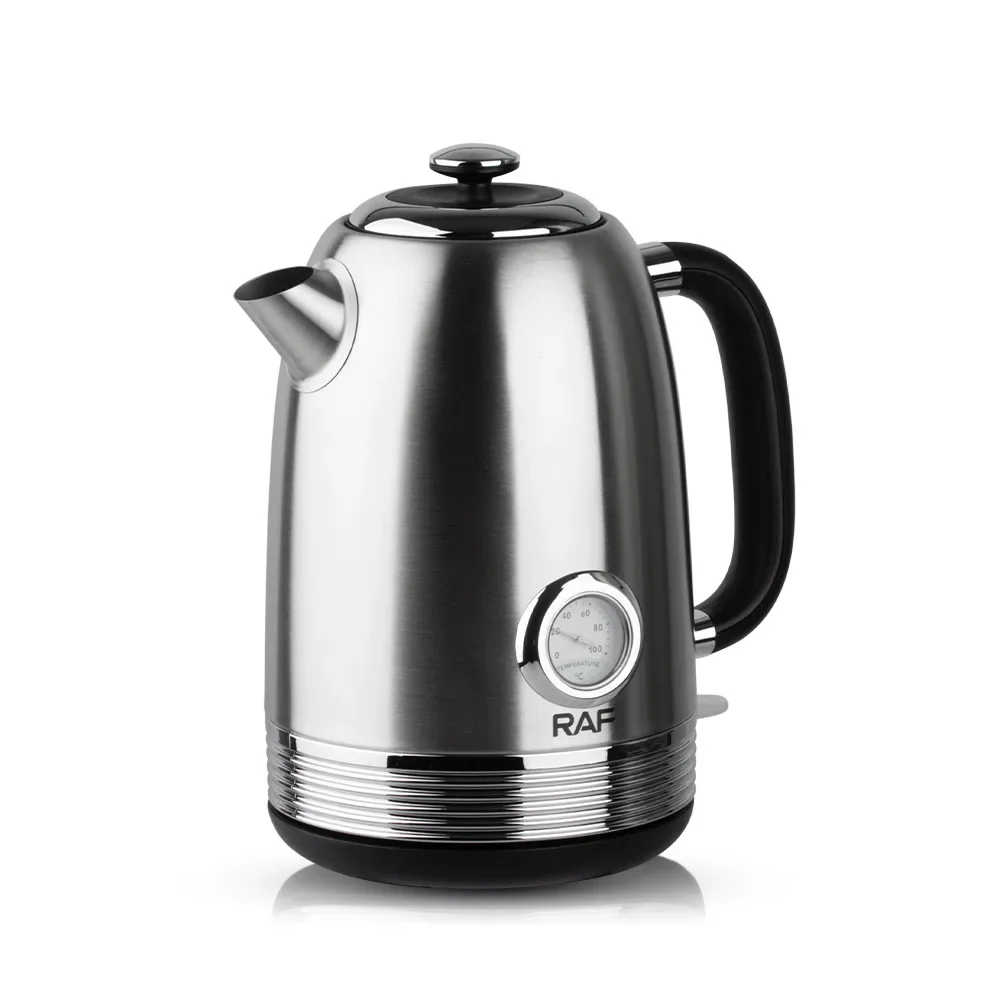 2L Electric Kettle Stainless Steel Kitchen Smart Whistle Kettle Tea pot Temperature Adjusted Fast heat With Thermometer 2000w