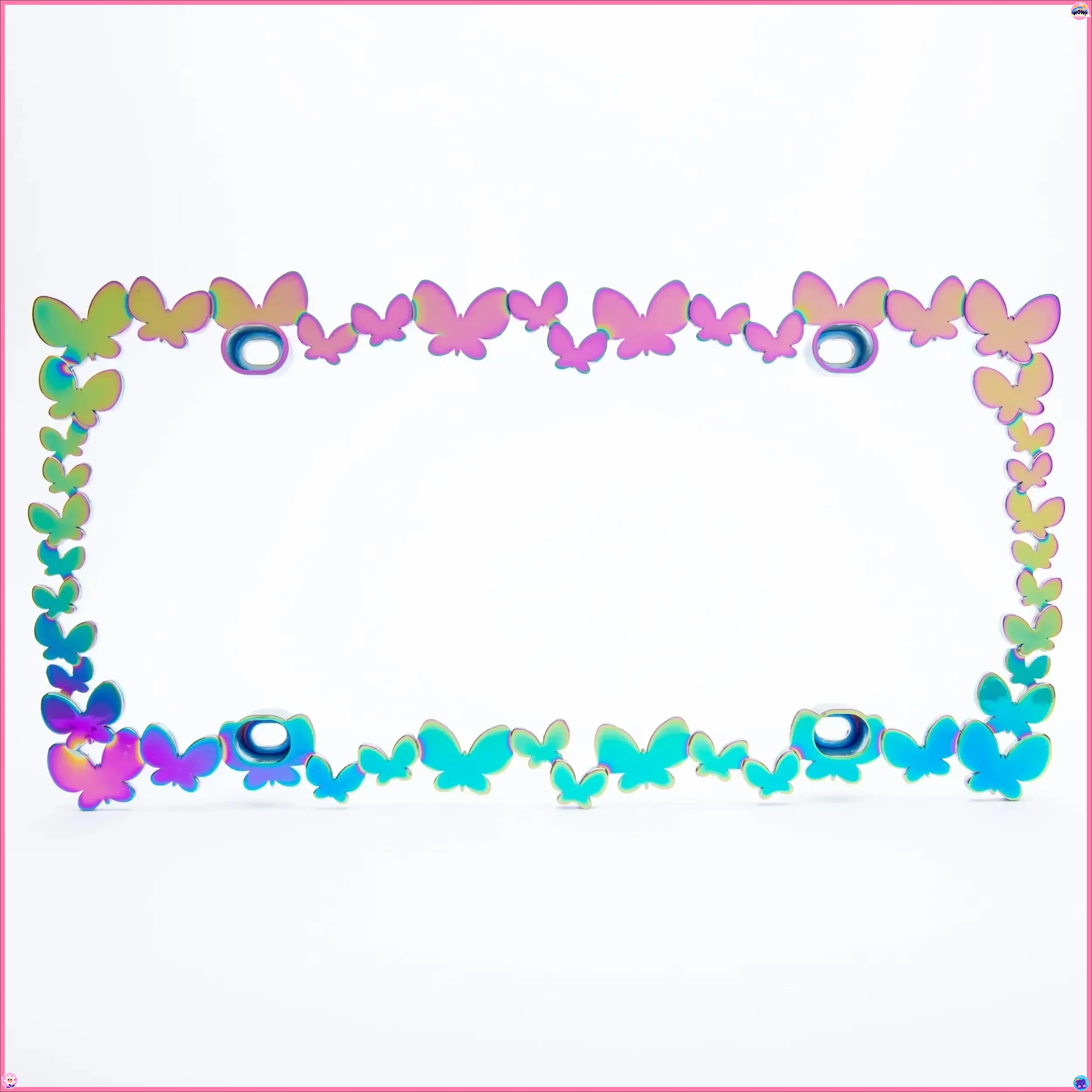 

Хромированная автомобильная рамка Butterfly Chameleon — автомобильные аксессуары на заказ для женщин — отличная идея подарка для ее и любителей автомобилей