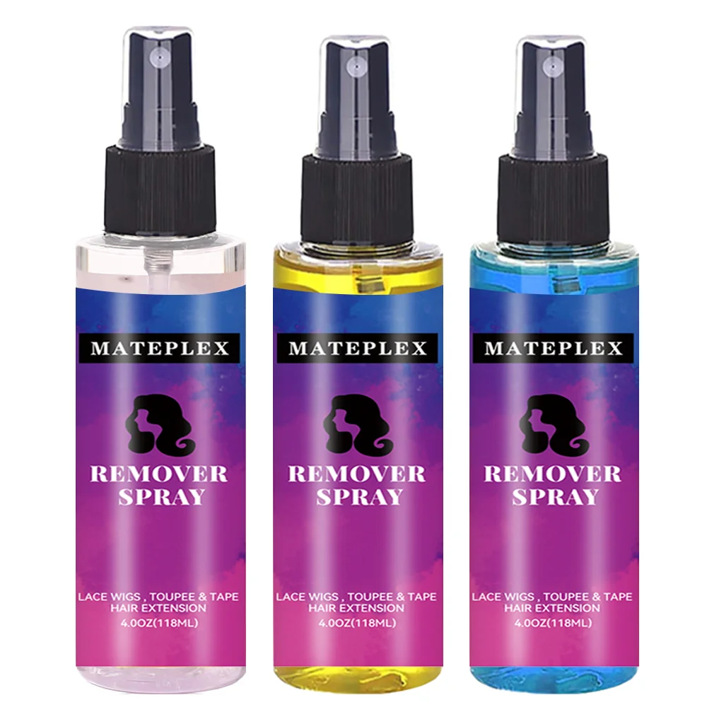 Spray do usuwania kleju keratynowego 118ml, preparat do szybkiego usuwania kleju proteinowego, rozpuszczalnik kleju, spray do usuwania kleju do peruk i taśm klejących.