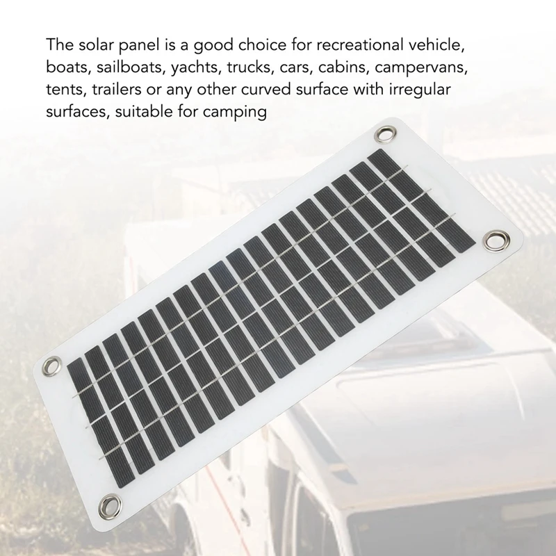 ABKD Mono-Polycrystalline Solar Panel Waterproof Controller Kit With Connection Cable 12V24V Charging Protection Battery Kit