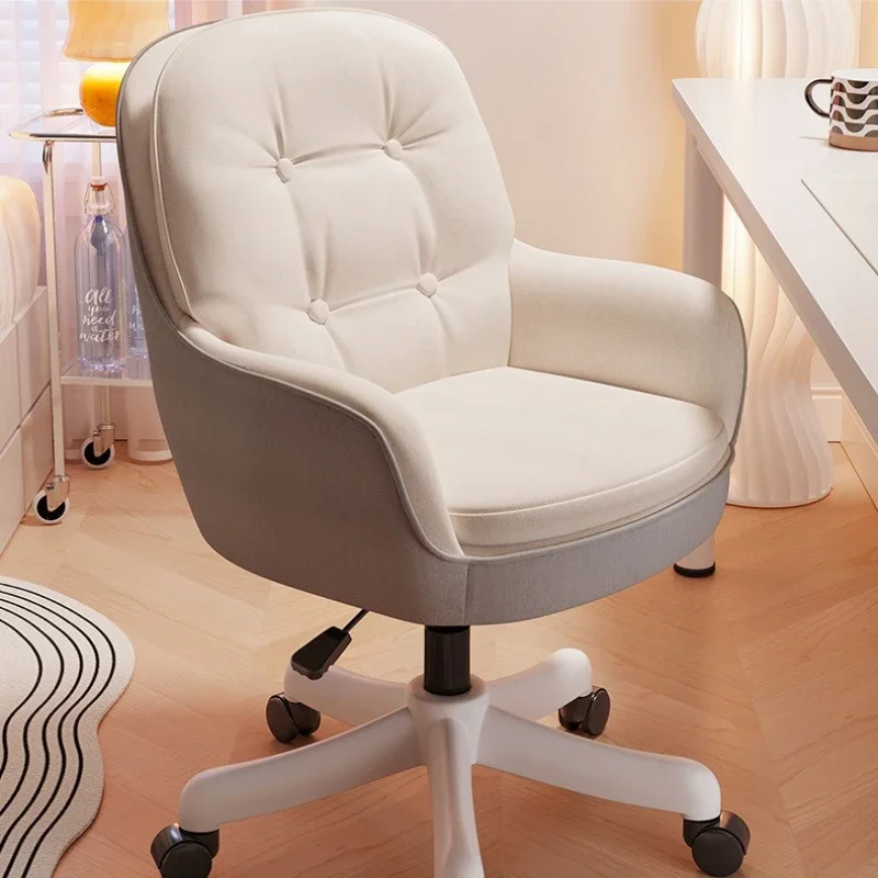 Multi-functional Durable Computer chair Home learning Lifting desk chair Girls bedroom Makeup office chair Back chair