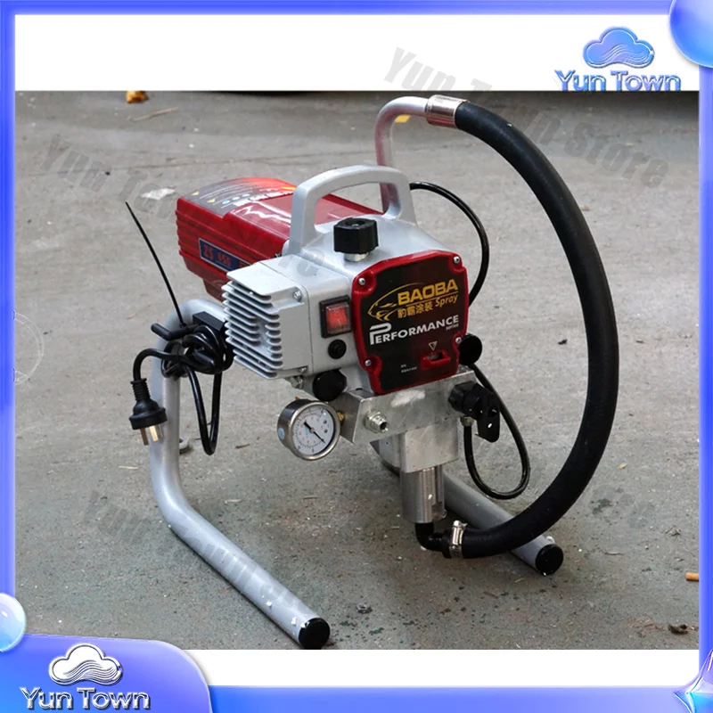450 High-Pressure Airless Latex Paint Spraying Machine for Home Decoration Engineering Wall Coating Painting