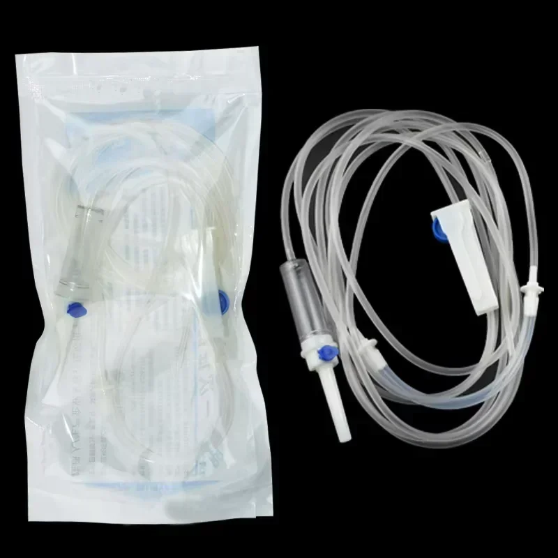 5/10Pcs Dental Implant Surgical Flushing Pipe Irrigation Tubing Transparent Disposable Water Pipe for Dental Procedures Compatib