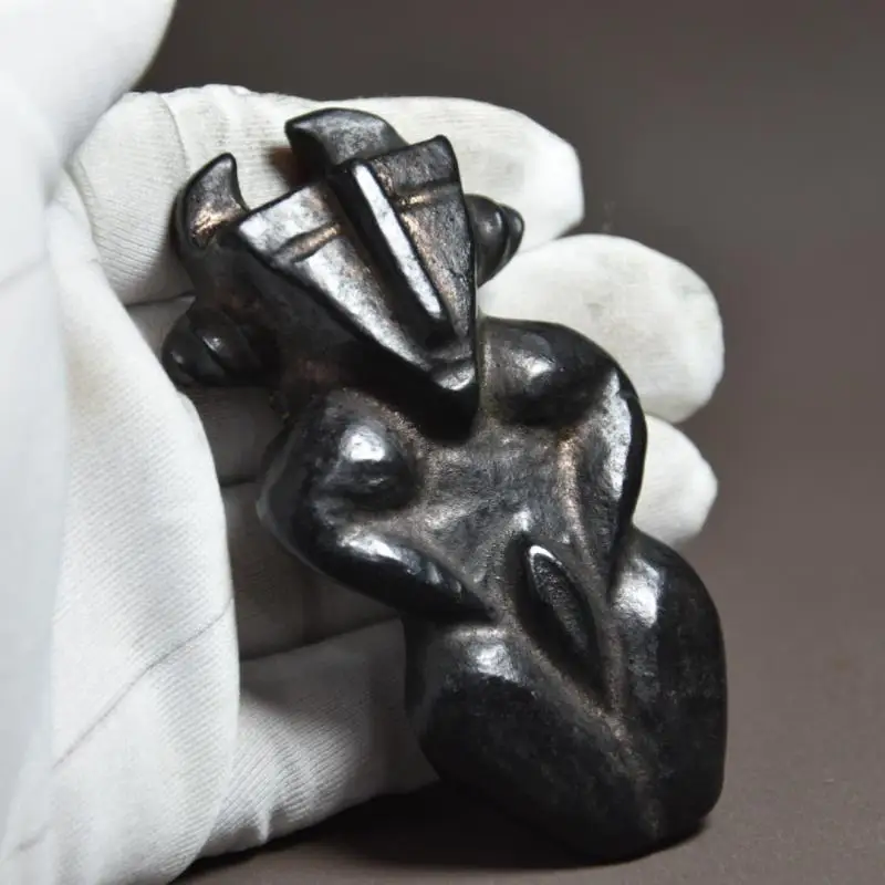 Tibet Hongshan Culture Meteorite Sun God Hongshan People Carving Collection Decoration