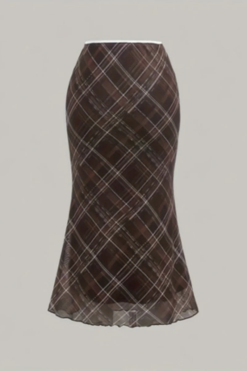 Modieuze en elegante rechte damesrok