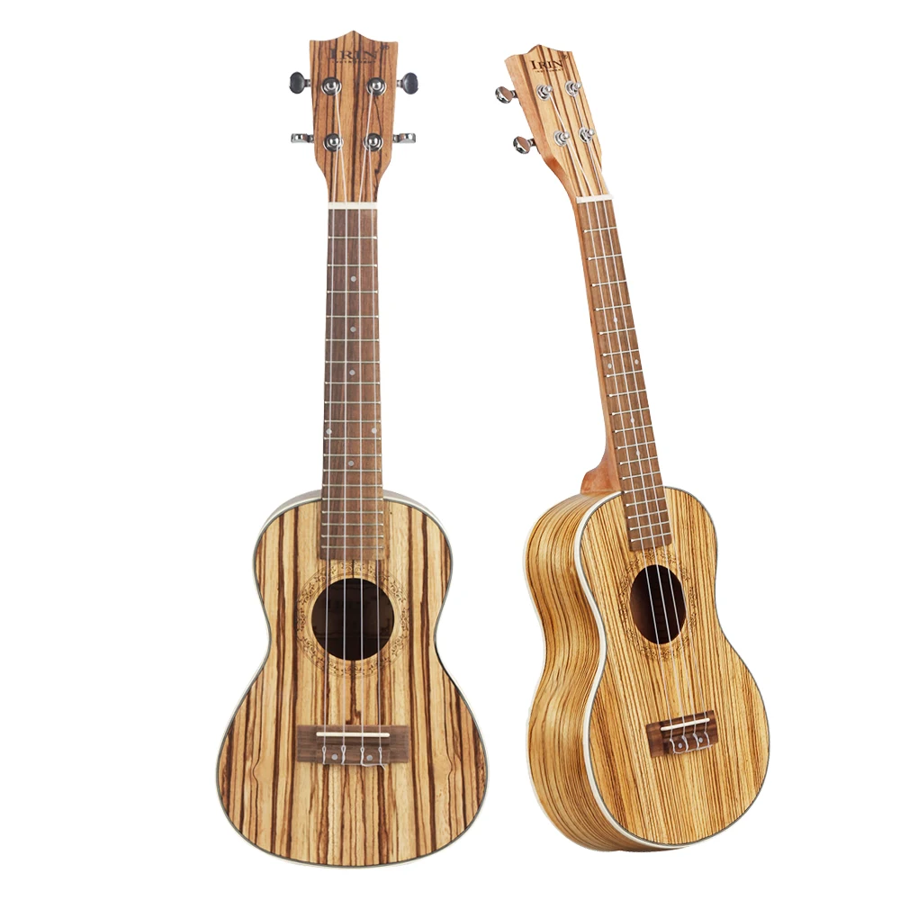 21 24 26 Inch High Quality Handmade Solid Acoustic Miniature Mini Guitar Zebra Grain Wood Ukulele