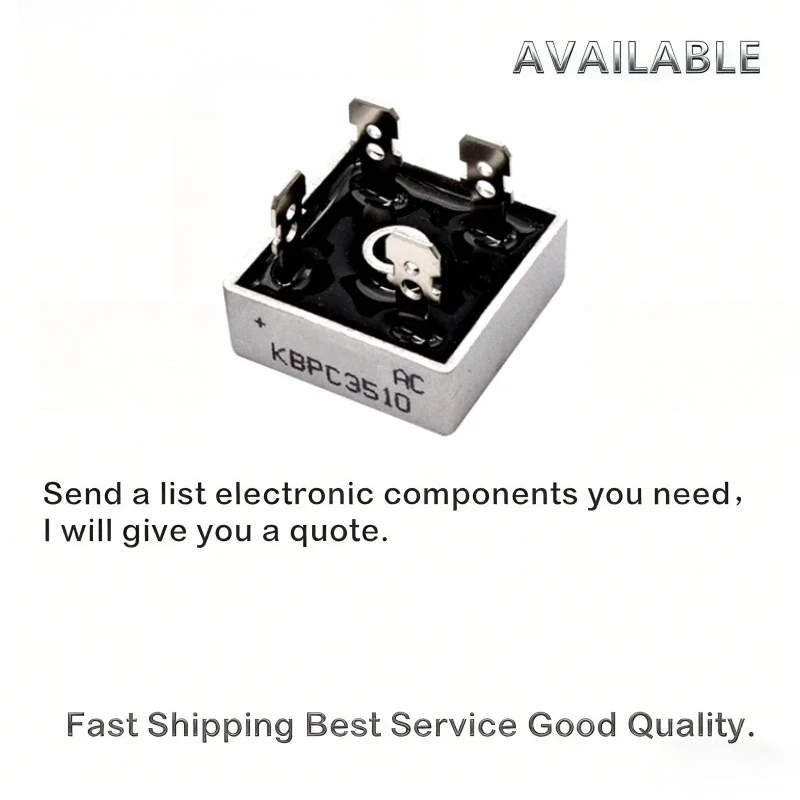 10pcs/Lot KBPC3510  KBP 35A 1000V Metal Case Bridge Rectifier KBPC1510  KBPC2510 KBPC5010