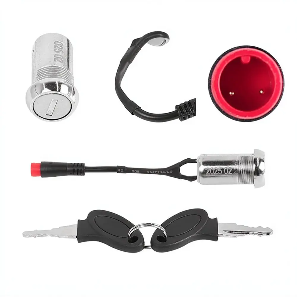 Safety Electronic Lock Accessory For For KuKirin G3 Pro E Scooter Anti Theft Guard Parts With Backup Keys