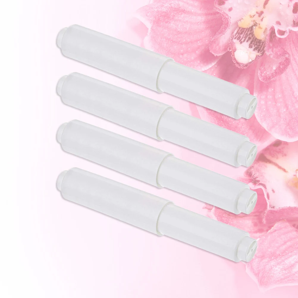 

6pcs Toilet Paper Spring Rod Stretchable 110-165Cm Durable Easy Install Home Hotel Use Tissue Roll Holder Paper Winder Holder