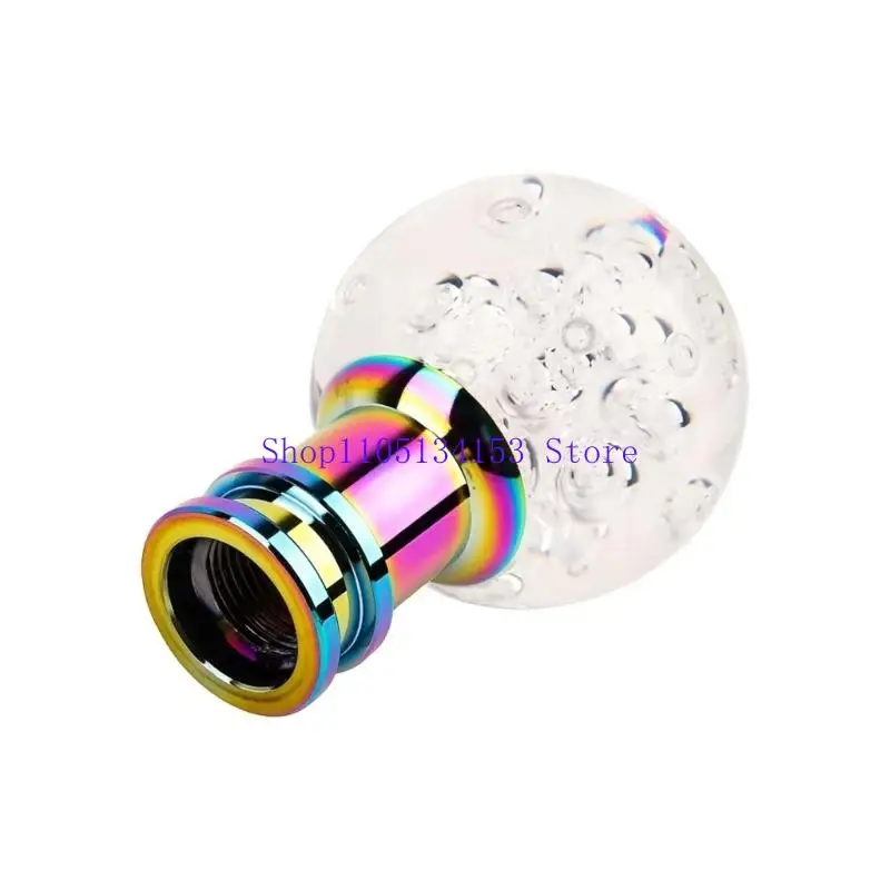kl23 Premium Ergonomically Acrylic Shifter Handle Replacement Universal Manual Automatic Transmission 3 Size Adapter Included
