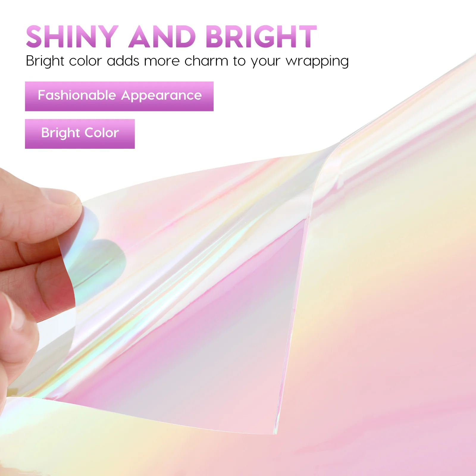 

20pcs Film Cellophane Wrapping Paper Cellophane Wrappers For Flower Gift Craft Packaging Decorative Sheet Party Use