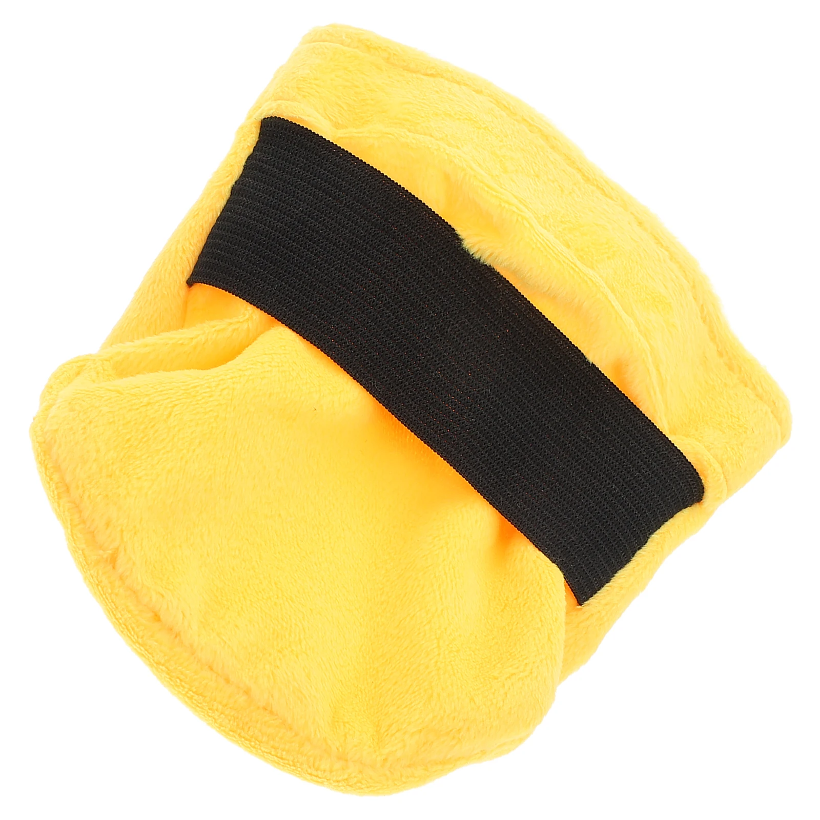 Dispositivo di rimozione per la rimozione del sacco Pulisci il guanto Detergente per il corpo Elementi essenziali per la spiaggia Strumento portatile per la rimozione della sabbia per le vacanze da campeggio giallo per bambini