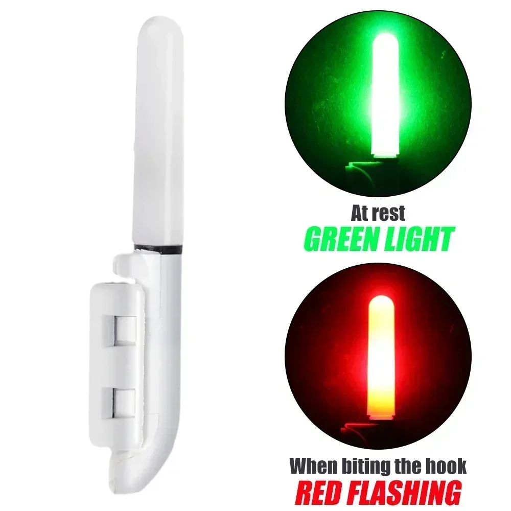 LED Abnehmbare Wasserdichte Angeln Elektronische Angelrute Leuchtende Licht mit CR425 Batterie Float Tackle Nacht Felsen Angeln Zubehör