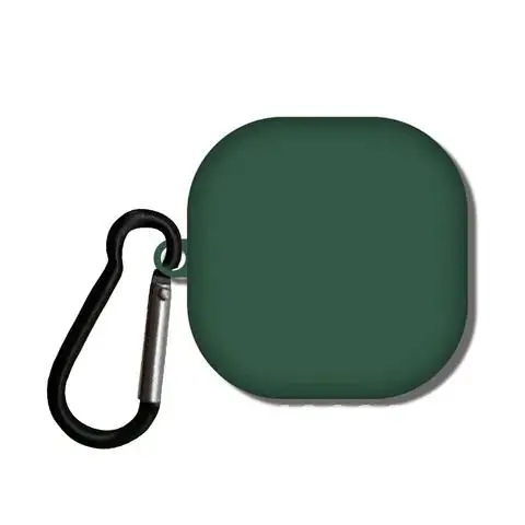 For SoundPEATS Trueair2 + Earphone Case Protective Housings Case with Keychain Transparent TPU Case Skin Cover