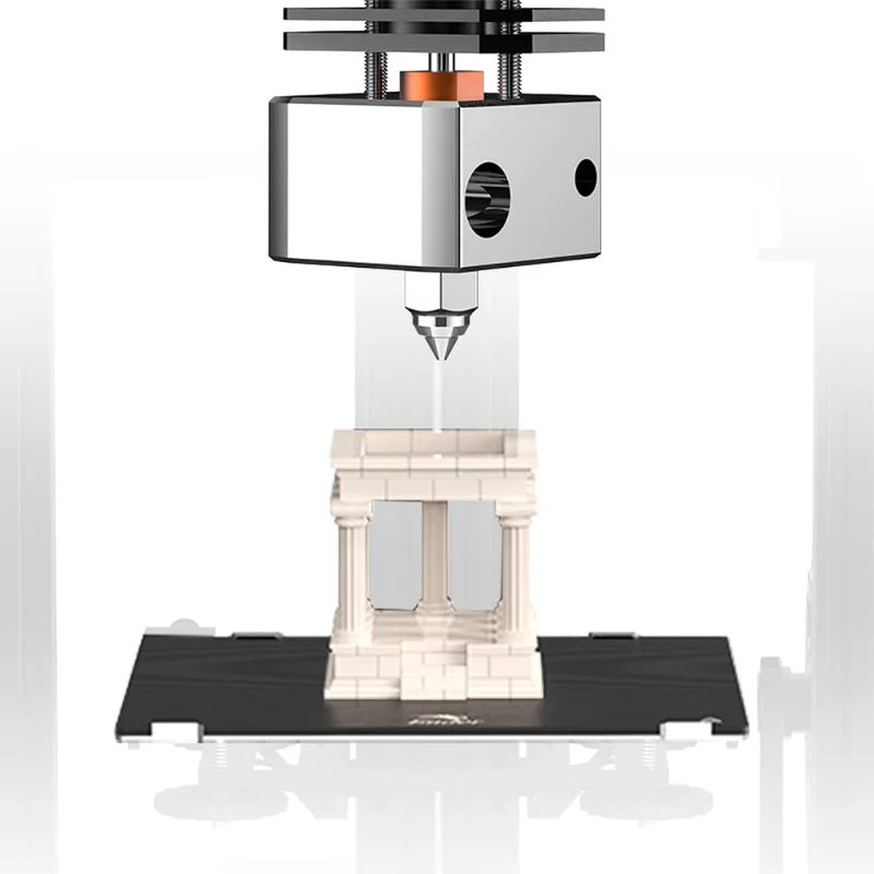 Kit de boquillas de alta velocidad Ender, 2 piezas, 0,4/0,6 mm, para impresoras FDM equipadas con Spider Hotend de alta temperatura y alta velocidad