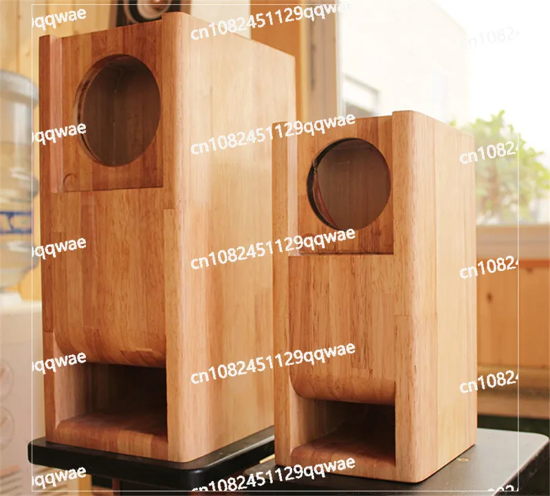 Maßgefertigtes 3" / 4" Vollbereichs-Labyrinth-Lautsprechergehäuse, HiFi Bluetooth Regallautsprecher-Gehäuse für Röhrenverstärker