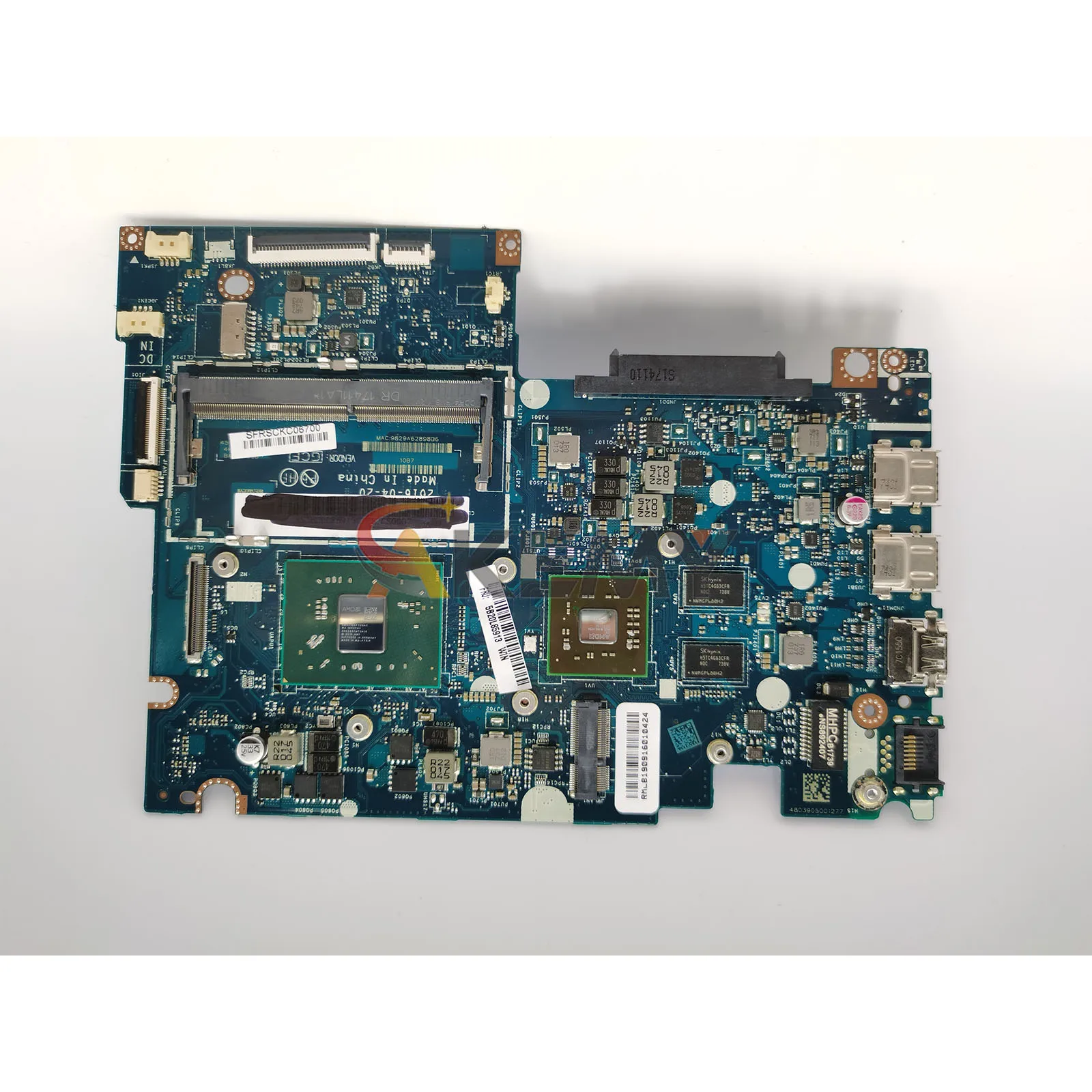 LA-D541P لينوفو ثينك باد يوجا 510-14AST اللوحة الأم للكمبيوتر المحمول مع A6 A9 CPU DDR4 UMA 100% تم اختبارها بالكامل