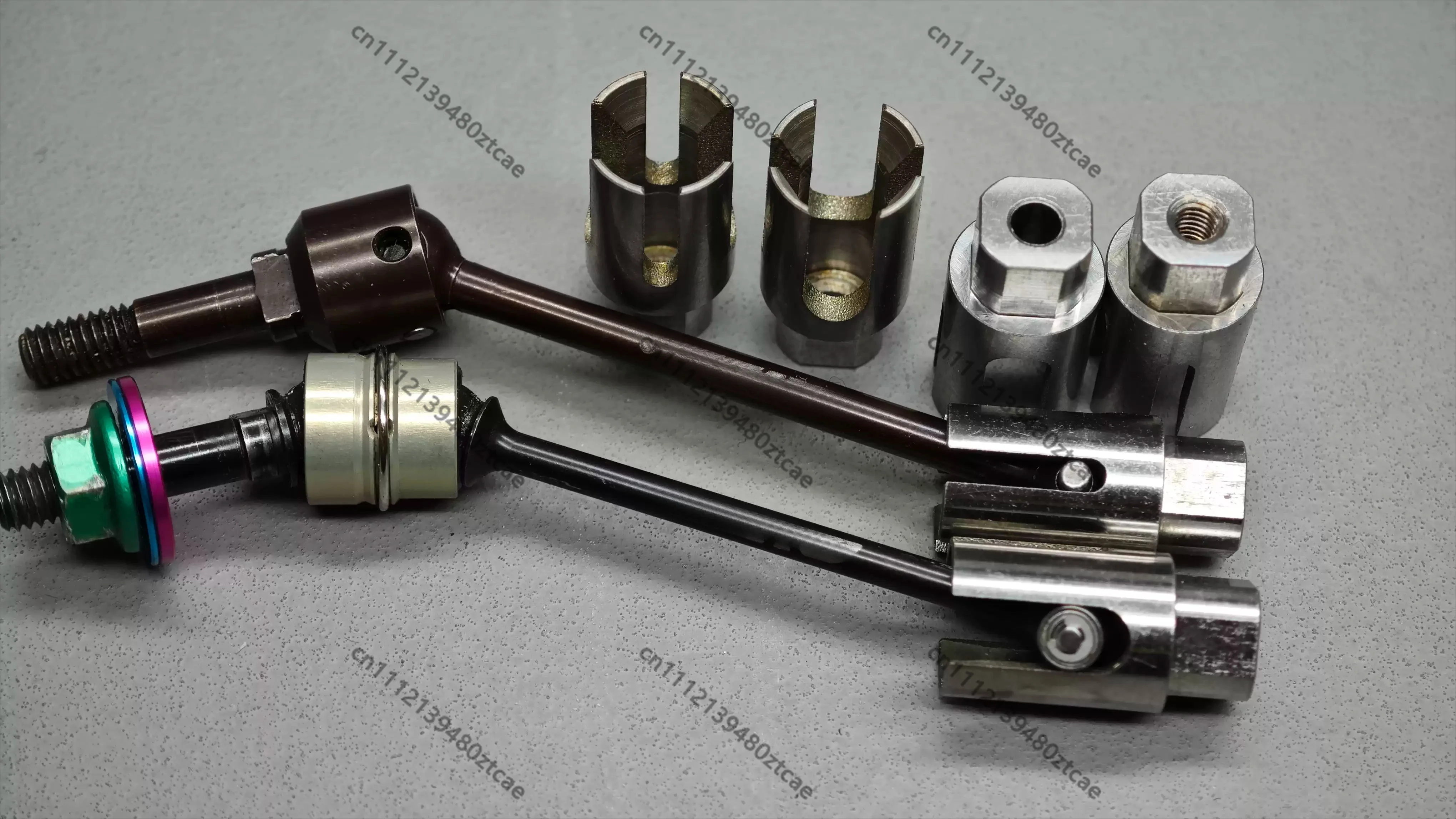 Metal Front Straight‑Shaft Outer Cup RC Model Car Upgrade Spare Accessories For Remote Control Racing Car