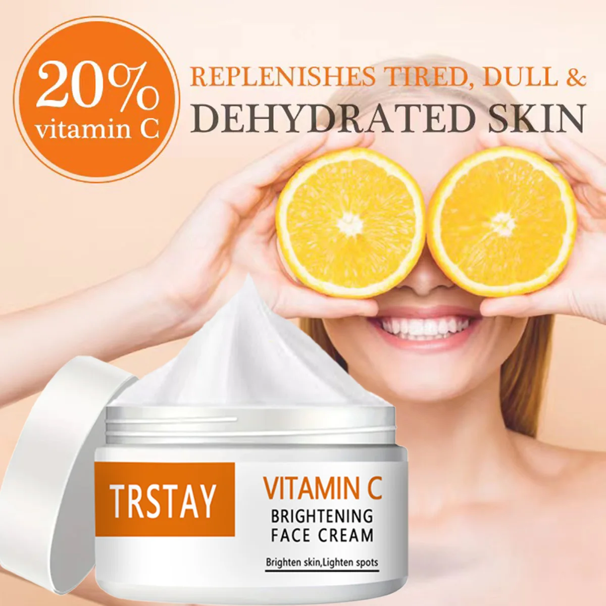 TRSTAY face cream lighten black spots with vitamin C pigment face cream brighten skin care products beauty and health care