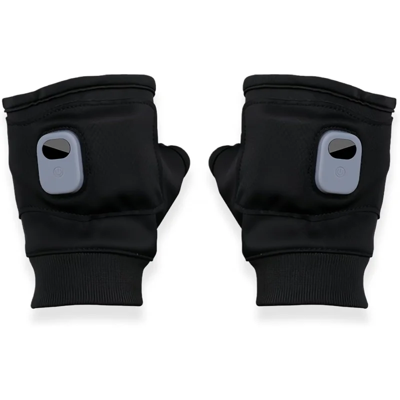 

Зимние перчатки без пальцев с подогревом, 3-секундный быстрый нагрев 360° ° Покрытие, трехскоростной контроль температуры