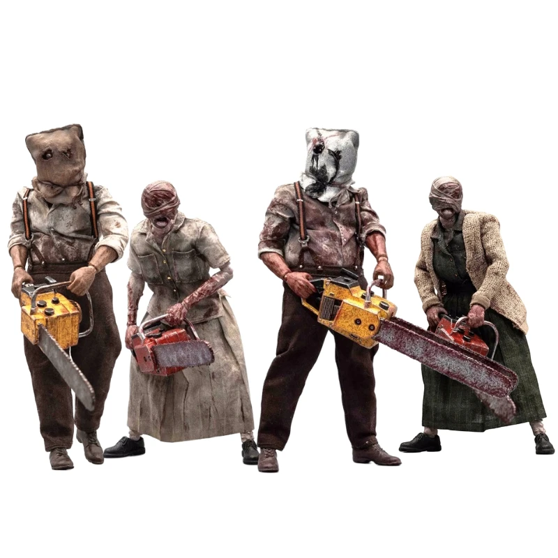 

In Stock The Patriot Studio 1/12 Resident Evil Chainsaw Mania Action Figures Toy Gift Collection