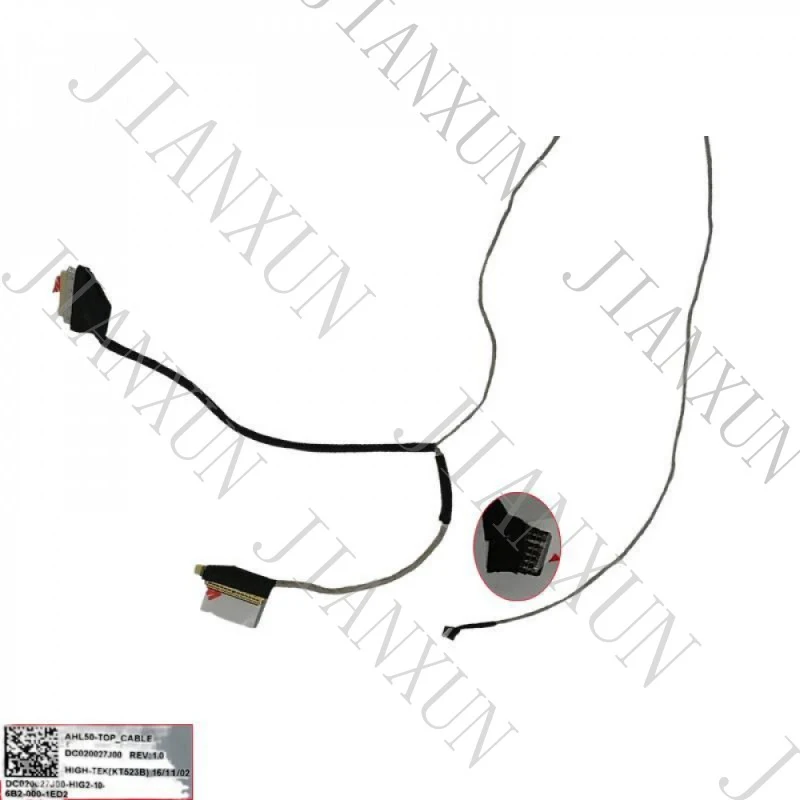 S+Screen LCD Cable 40Pin For HP 15-A 15-AC 15-AC121DX 250 G5 DC020027J00