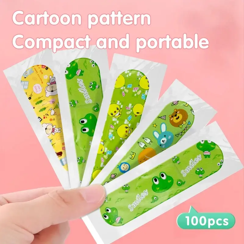 50pcs Cartoon Band-aid, Waterproof Band-aid, Cute Band-aid Suitable for Everyone