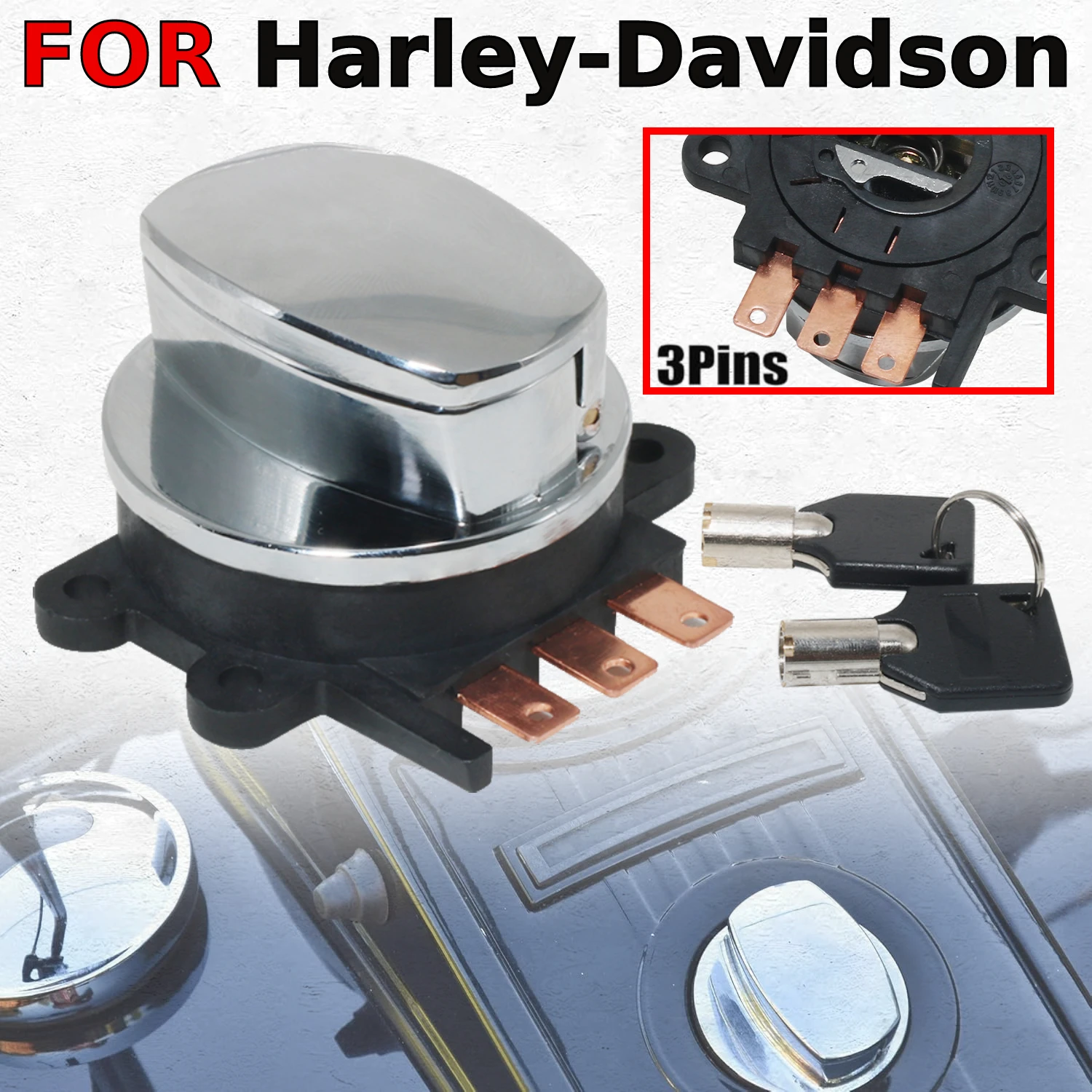 

Наборы замков выключателя зажигания для Harley-Davidson FXDWG DYNA WIDE GLIDE FXDWG3 CVO DYNA FXDWGI FXST SOFTAIL STANDARD FXSTB NIGHT