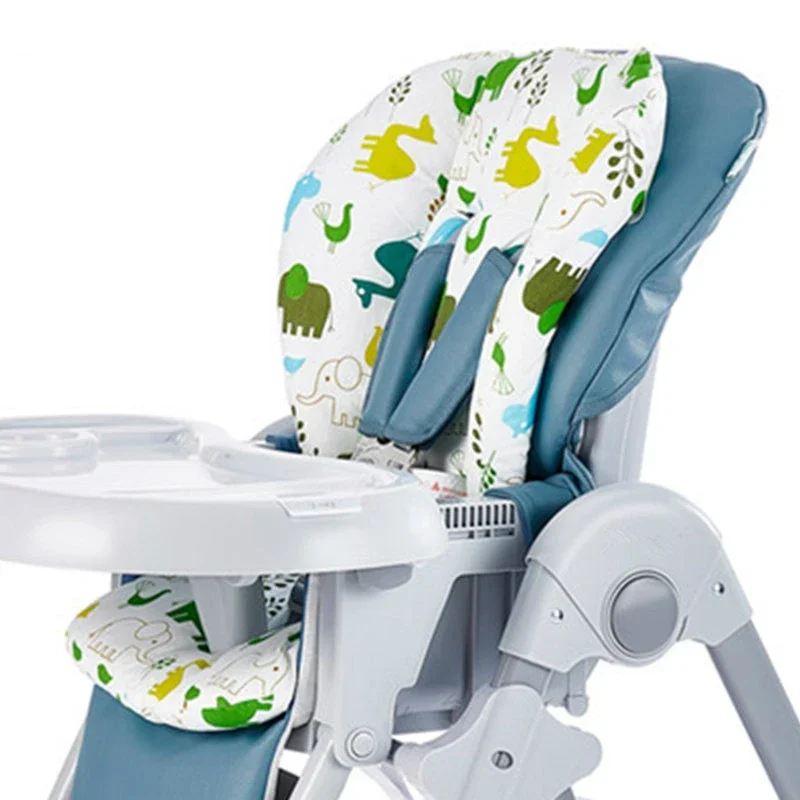 

Baby Kids Highchair Booster Seat Cushion Mat - Cotton Fabric