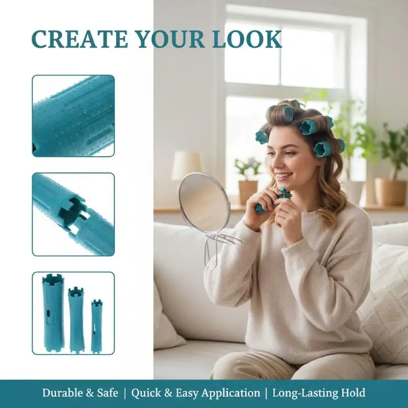 1Pcs Hair Perm Rods Cold Rod Curlers Rollers For Salon Home Styling Tools