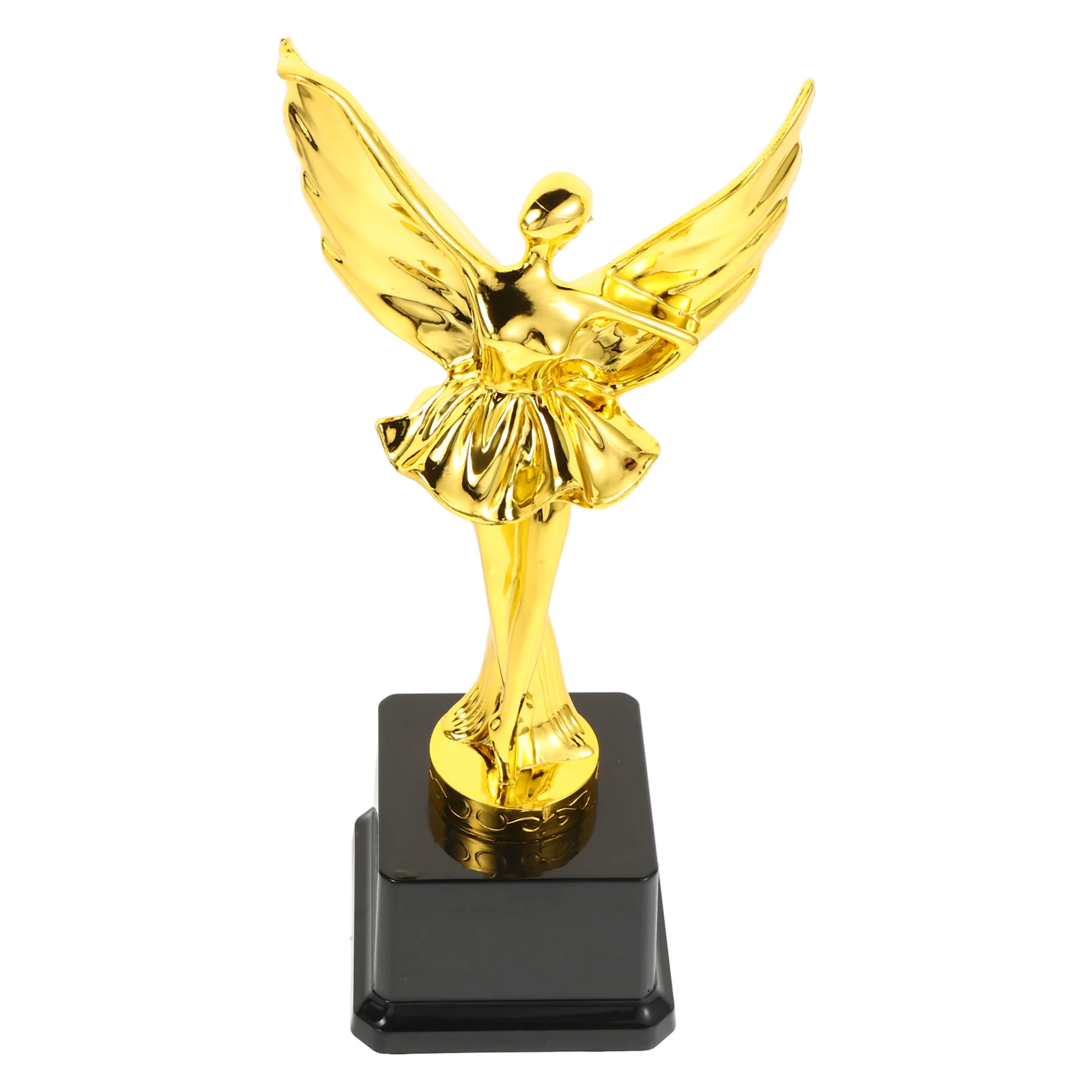 

Dance Trophy Award Trophies Competition Girl Dancer Shaped Decor Plastic Ballet Trophy Kids Awards Lightweight Portable Toy
